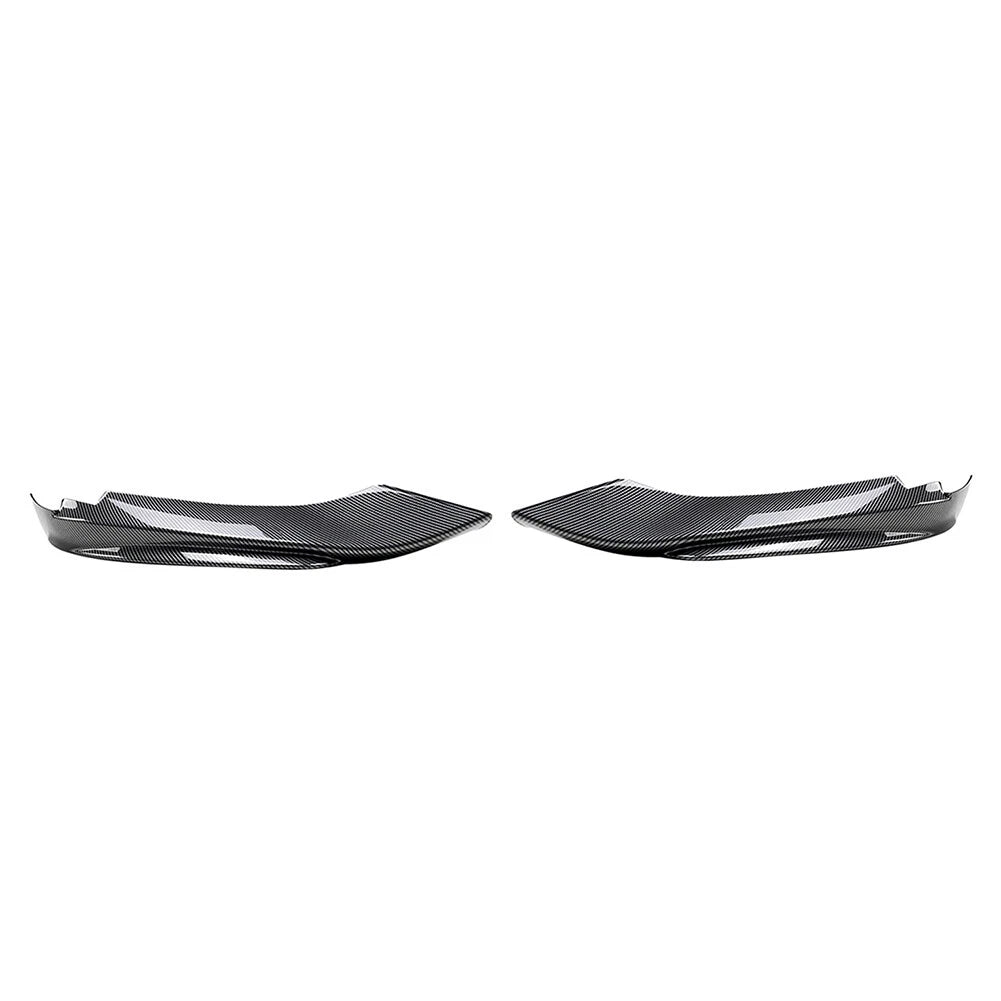 Carbon Front Bumper Lip Splitter Side Air Vent Covers for BMW 4-Series (2014-2020)