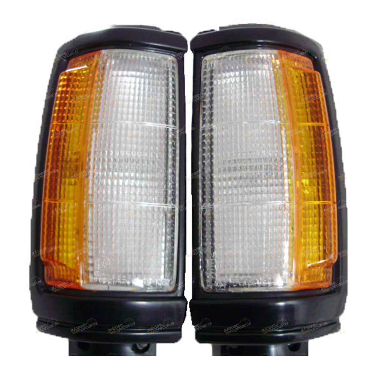 LH+RH Front Corner Lights Pair for Mitsubishi Triton Ute (1986-1996)