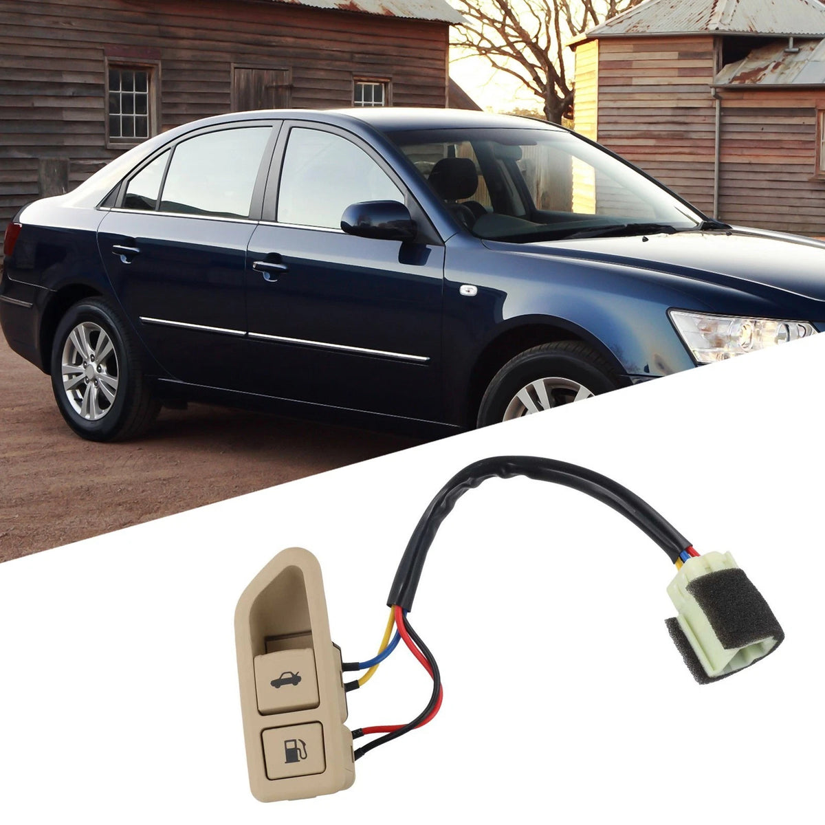 Fuel Door Opener Trunk Lid Switch for Hyundai Sonata (2008–2010)