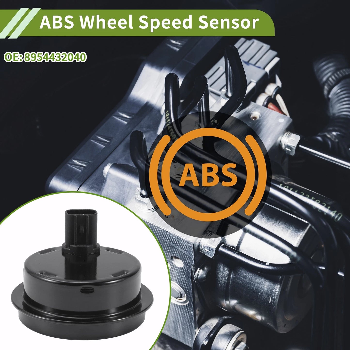 ABS Wheel Speed Sensor 1 Pc Rear Left for Scion tC (2010–2010)