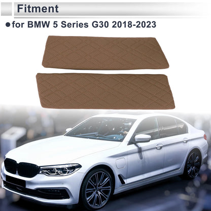 Brown Center Console Cover for BMW 5 Series G30 (2018-2023)