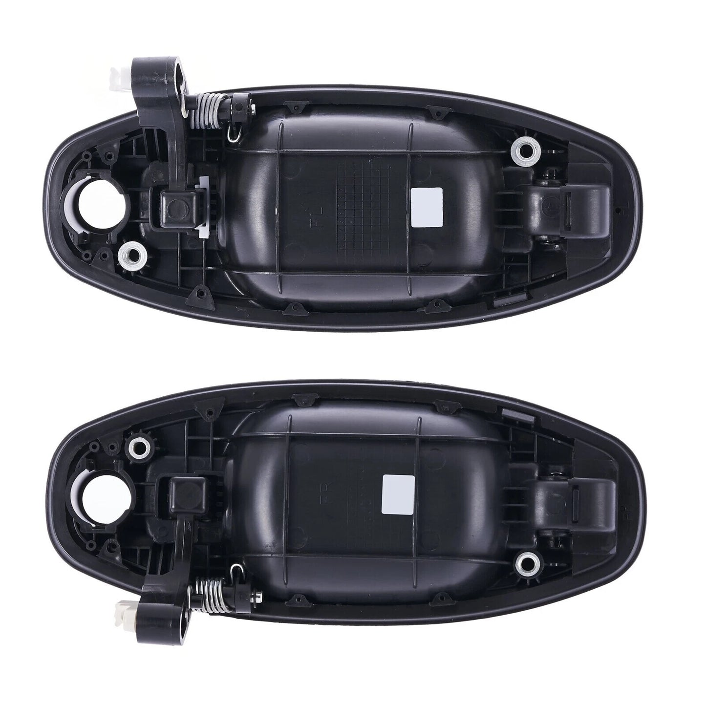 4pc Front/Rear Outer Door Handle Blk for Hyundai Santa Fe (2000–2005)