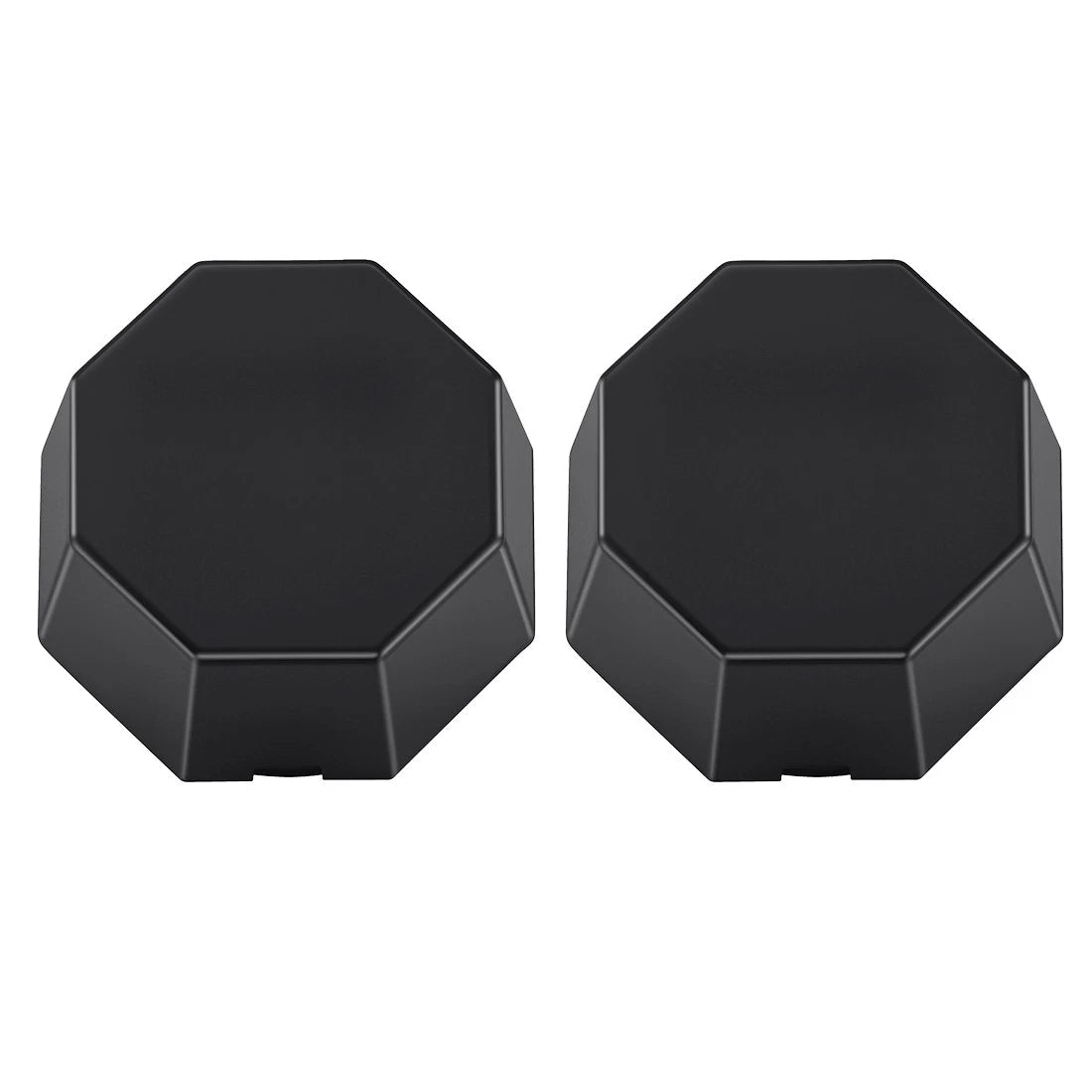 2 x Black Center Wheel Hub Caps for Polaris Sportsman 570 SP X2 (2015–2025)