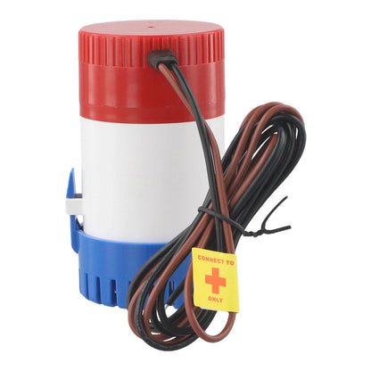 Bilge Pump for Boats Submersible Water Accessory Stainless Steel Shaft