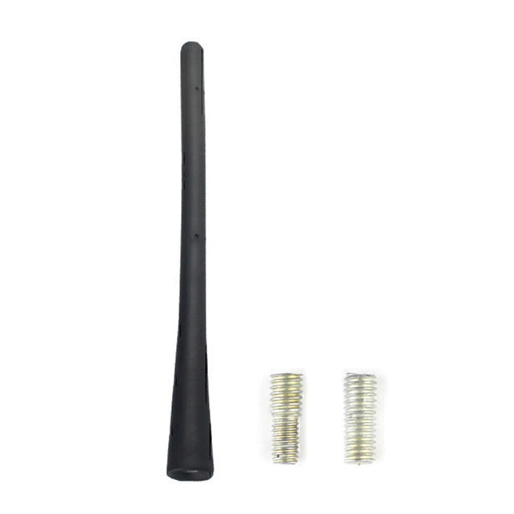 8" Universal Aerial Antenna for Car AM/FM Radio Short Stubby Rubber Black