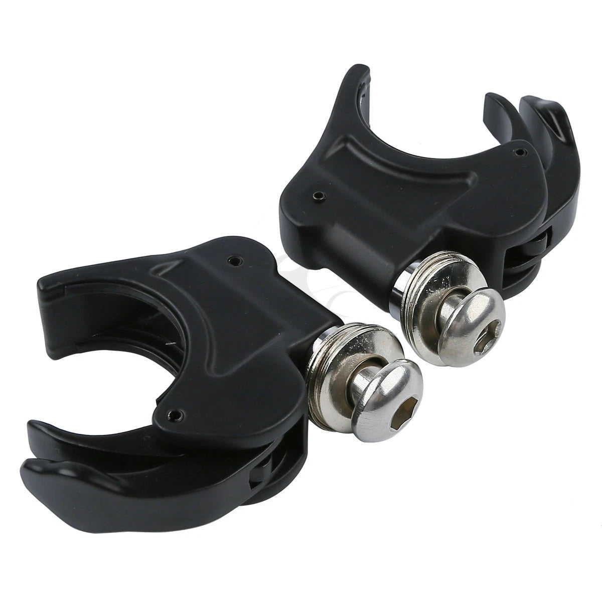 4PCS 41mm Windshield Clamps for Harley Softail FXST, FXDWG (1988-2013)