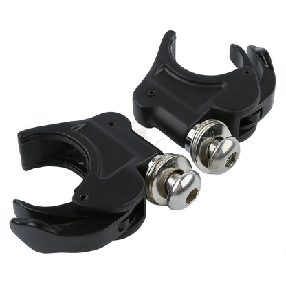 4PCS 41mm Windshield Clamps for Harley Softail FXST, FXDWG (1988-2013)