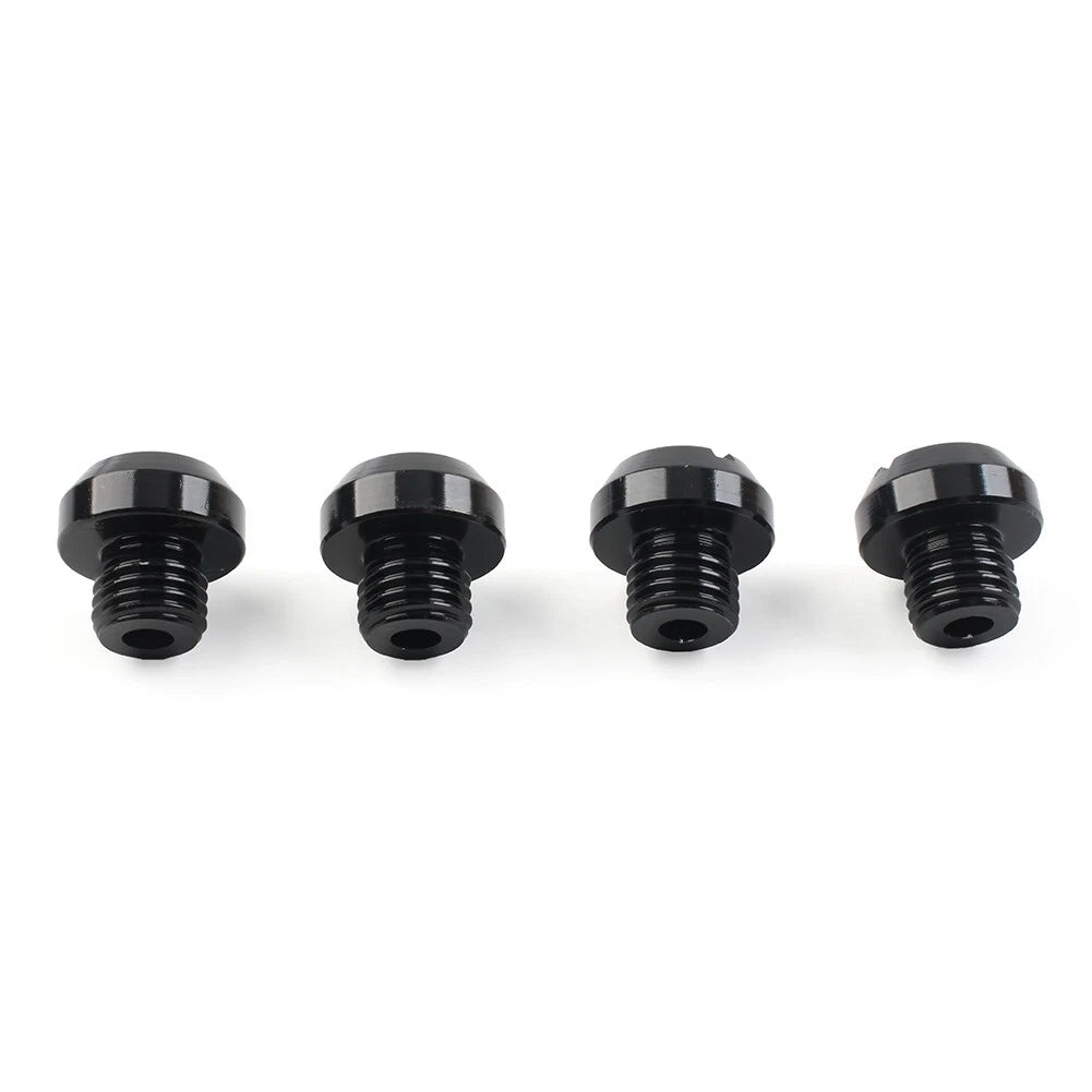 4PCS M10 Motorcycle Mirror Hole Blanking Plugs Screws Caps