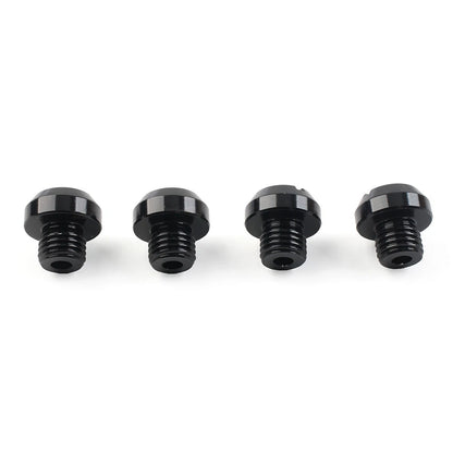 4PCS M10 Motorcycle Mirror Hole Blanking Plugs Screws Caps