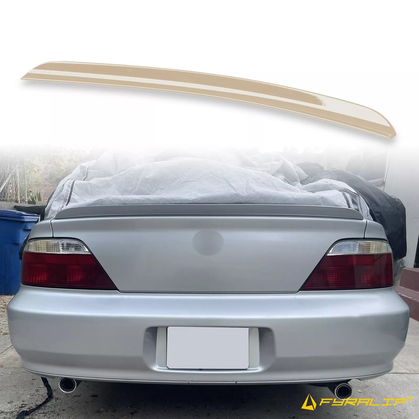 Boot Lip Spoiler for Honda TL (1999-2003) Gold YR524M