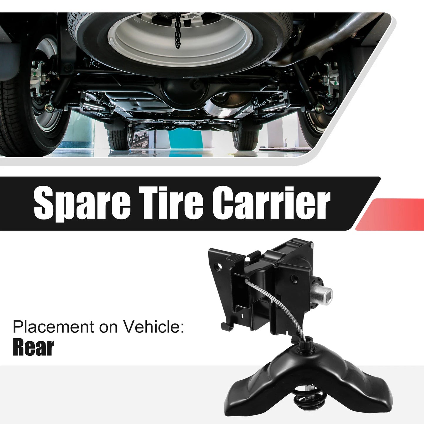 Spare Tire Hoist Winch Carrier for Ford Lincoln (2009-2014)