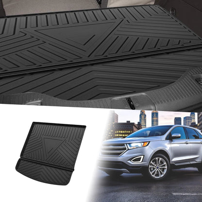 Flat Face Cargo Liner Rear Trunk Mat for Ford Edge (2015-2024) 1 Pc