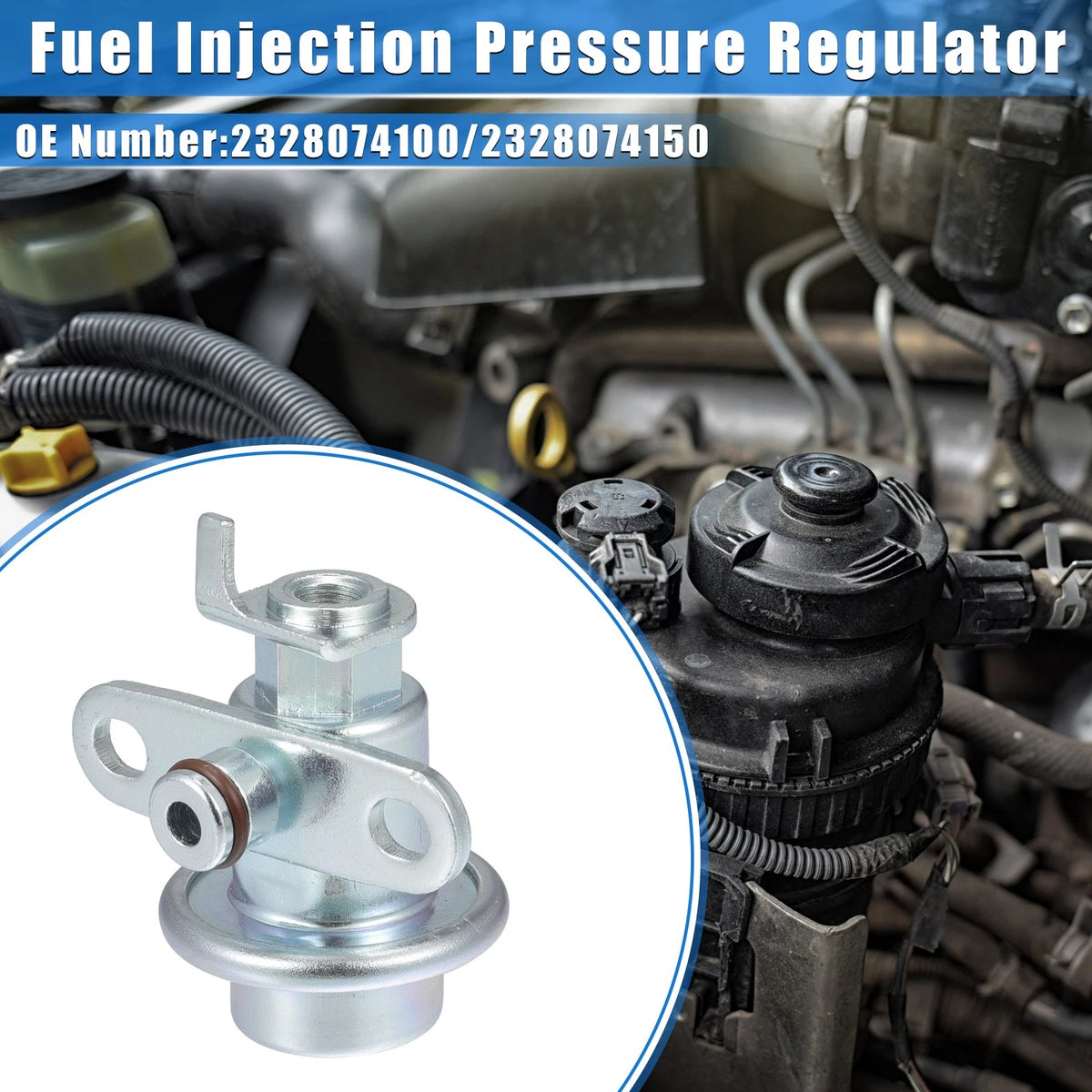 Fuel Injection Pressure Regulator for Toyota Camry Celica MR2 (1990-2002)
