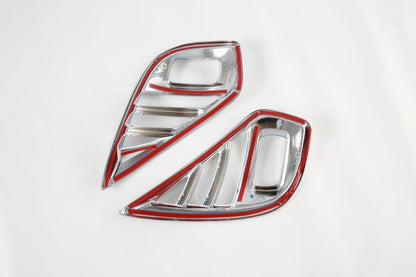 Front Fog Light Decor Cover Trim for 2020-2023 Toyota Highlander (2020-2023)