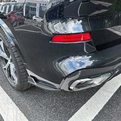 2 x Rear Bumper Side Corner Spats for BMW X5 G05 M Sport (2019-2023)