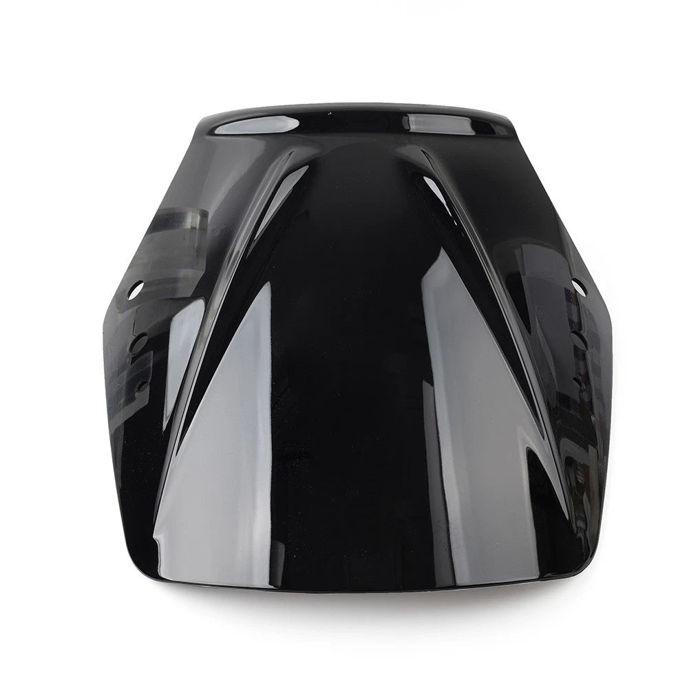 Universal Motorcycle Windshield Deflector for Various Models - Black
