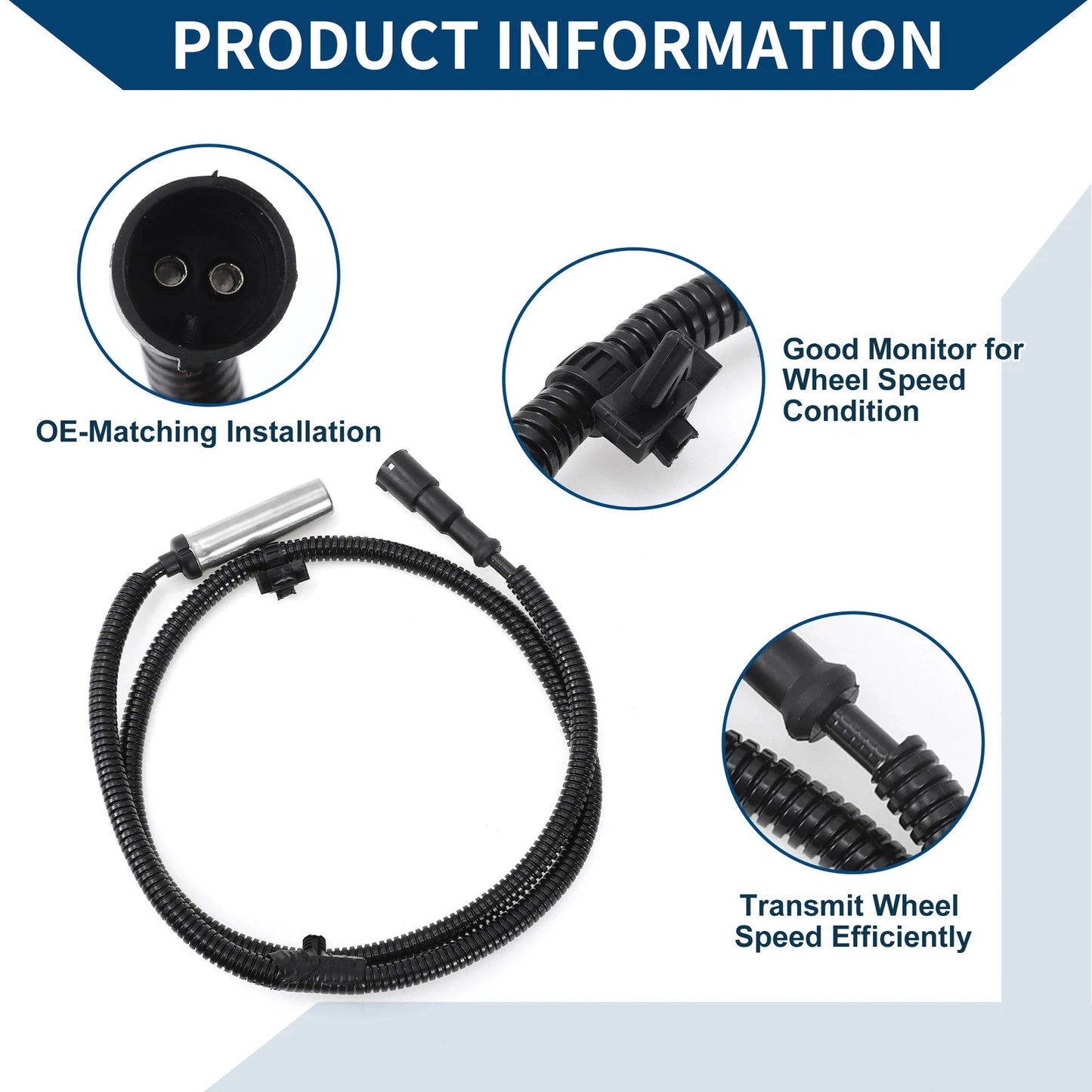 ABS Wheel Speed Sensor for Land Rover Discovery (1989-1998)