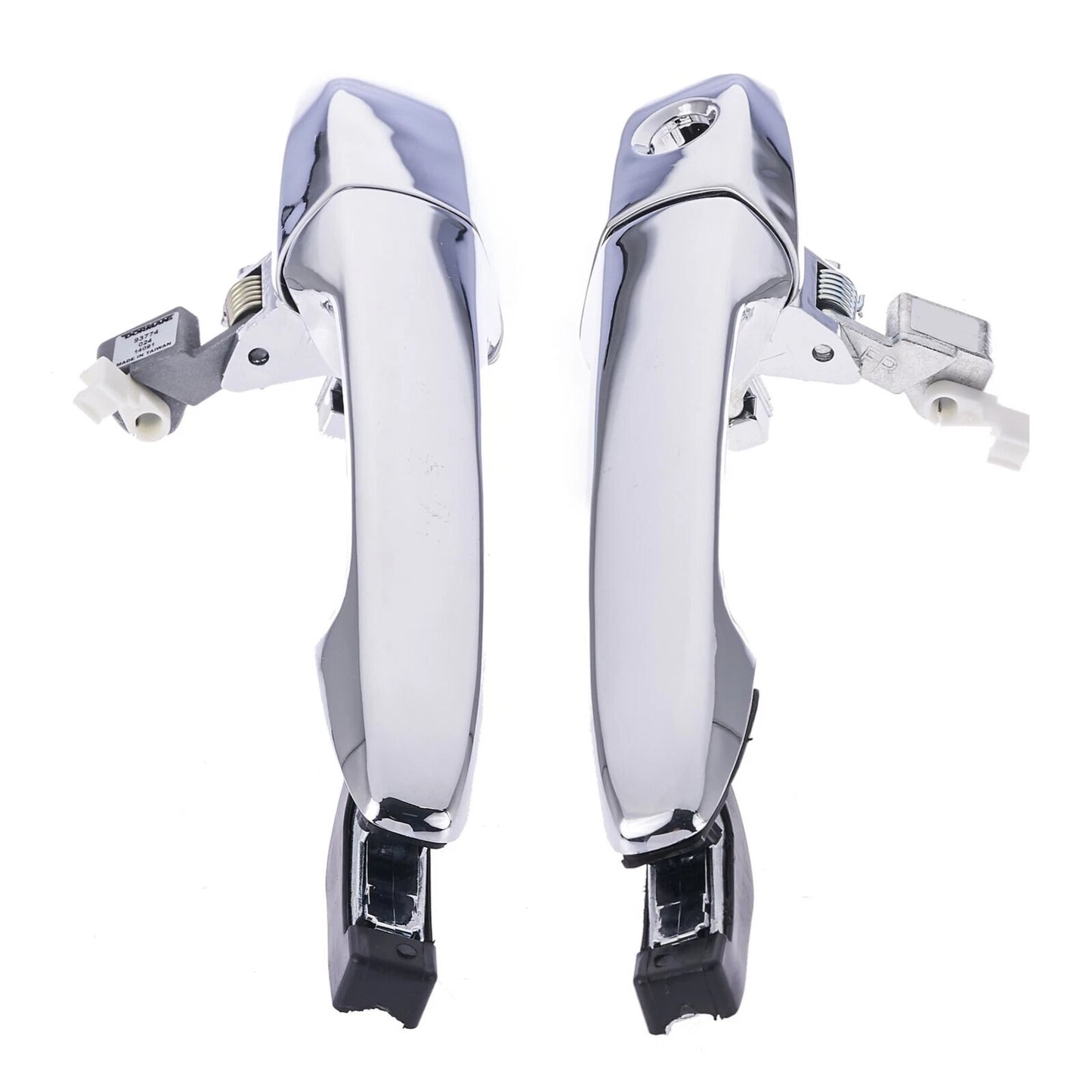2 x Front Left & Right Outer Door Handle Chrome for Mazda 3 (2003–2009)