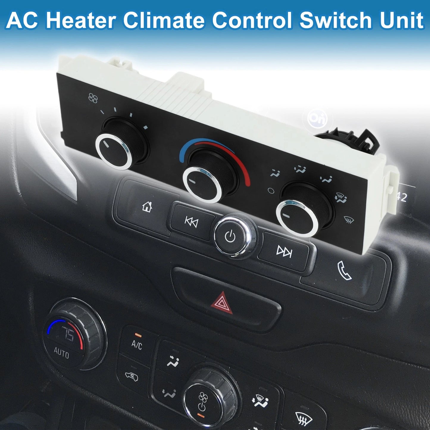 HVAC A/C Heater Climate Control Panel for Chevrolet Express 1500 2500 3500