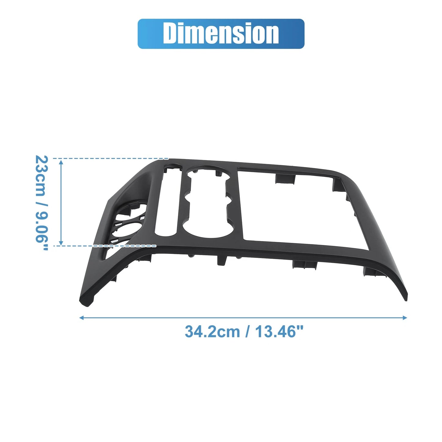 Dash Radio Bezel Center Trim Cover for Ford F-150 (2004-2008)