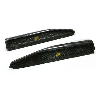 Carbon Fiber Side Skirt Splitter Lip Spoilers Trim For 2016-2020 BMW F87 M2
