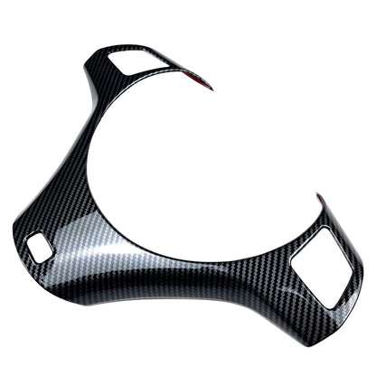 Carbon Fiber Steering Wheel Cover Trim for BMW 3 Series E90 E91 E92 E93 (2005-2012)