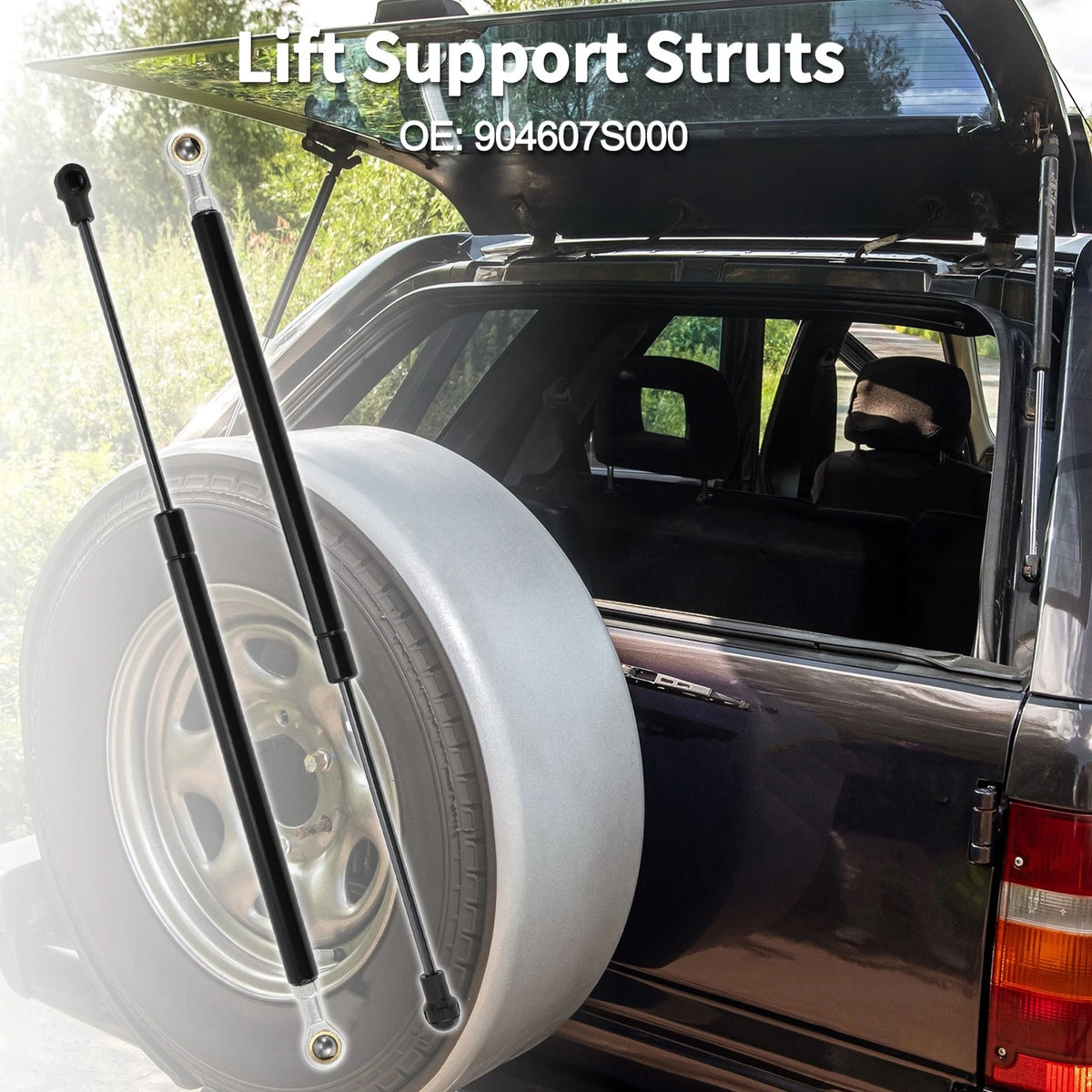 Rear Window Lift Supports for Nissan Armada (2005-2015)