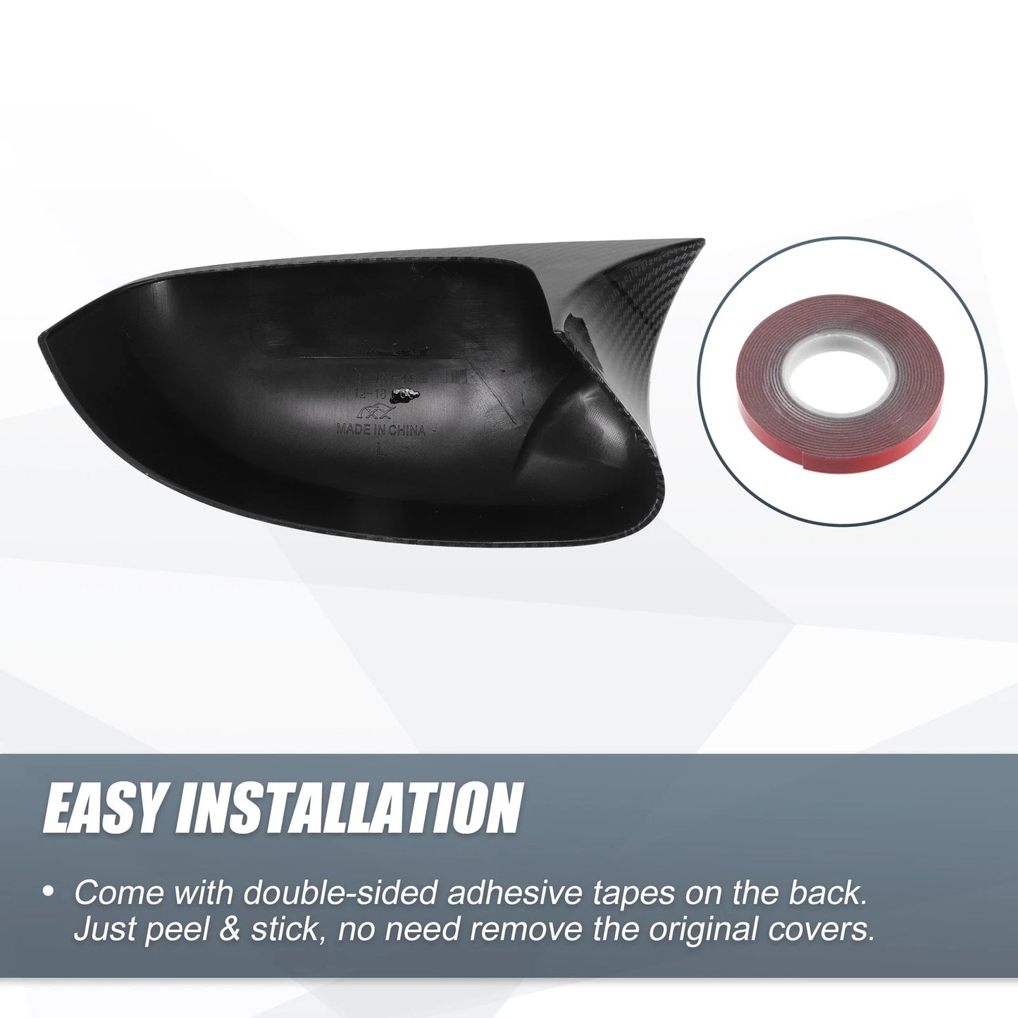 Carbon Fiber Rearview Mirror Covers for Ford Focus RS ST (2016-2018)
