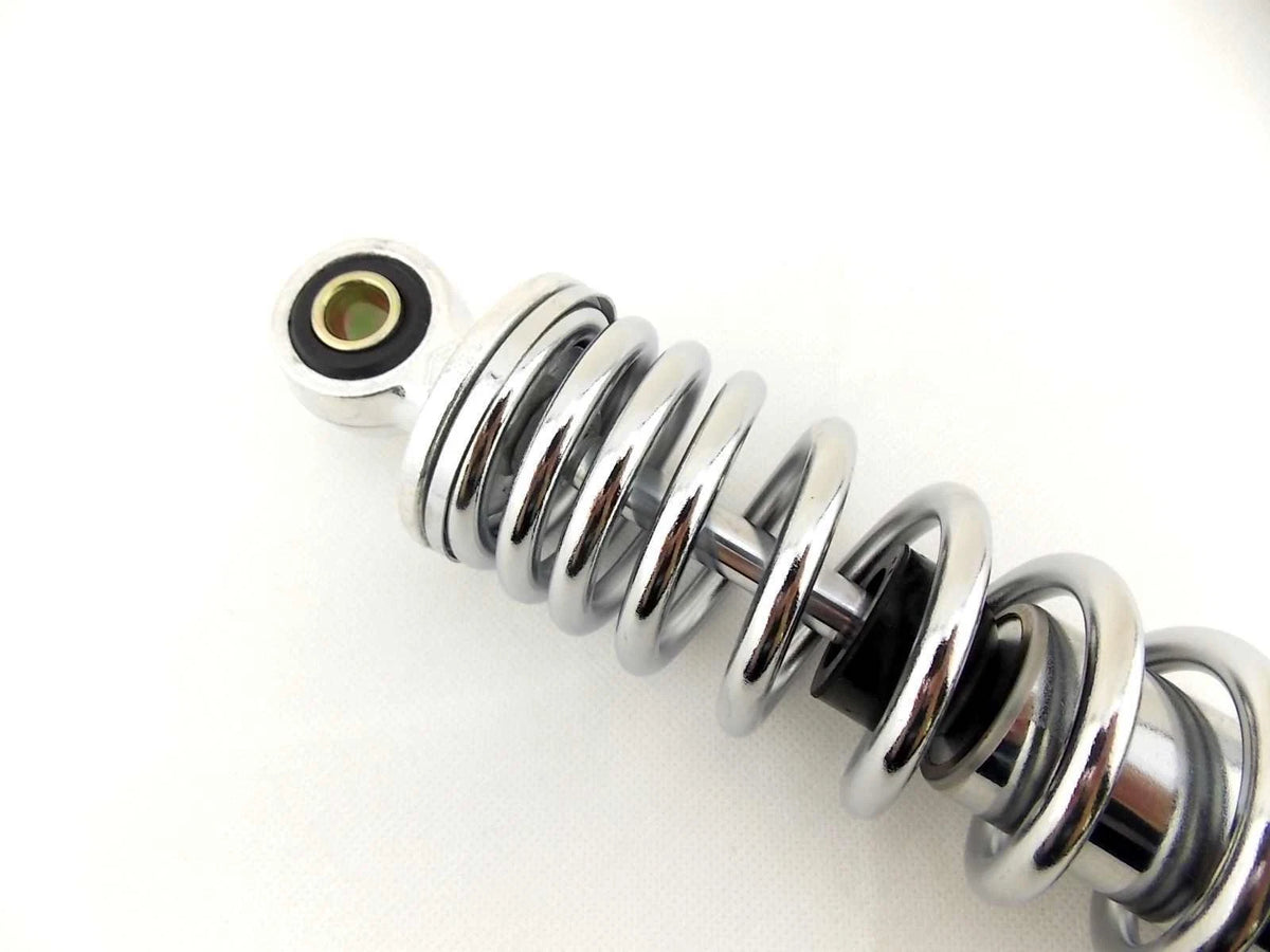320mm JBS Chrome Rear Shock Absorbers for Suzuki TTF100 (1977-1995)