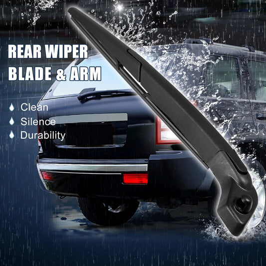 15" Rear Windshield Wiper Blade Arm Set for Volvo V70 (2004-2007)