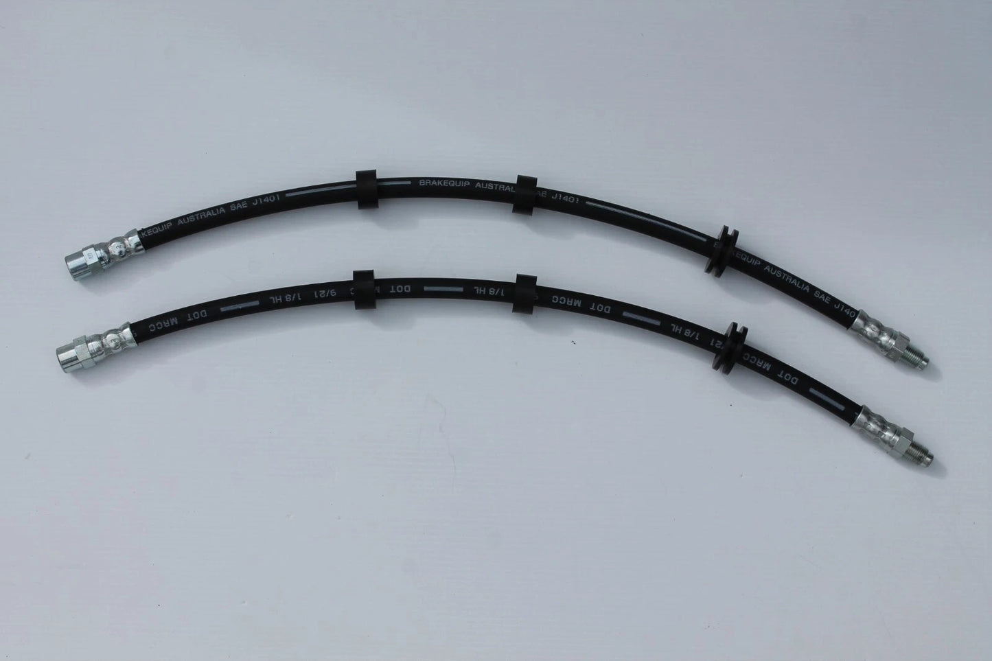 Front Brake Hose Set (2) for BMW 5 Series E34 E39 (1988-1995)