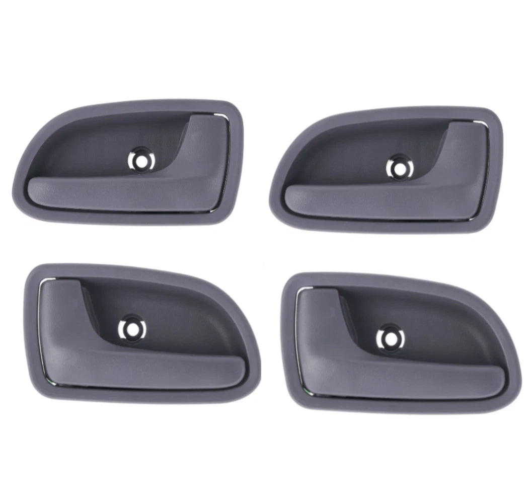 4pcs Textured Grey Inner Door Handle for Kia Rio BC (2002-2005)