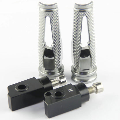 Rear Foot Pegs for Aprilia APR150-6 GPR125 GPR150 CR150 (2006-2023)