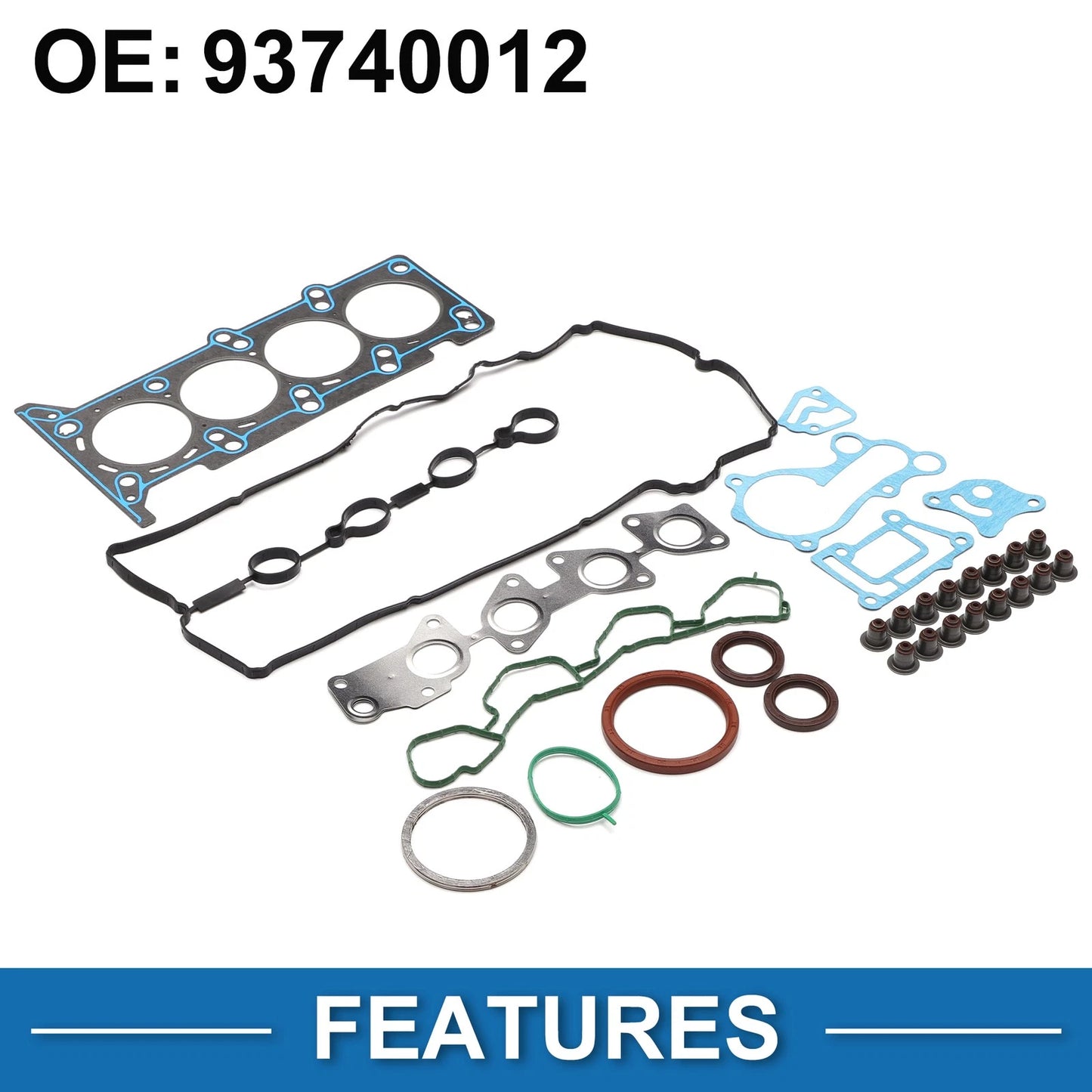 Cylinder Head Gasket Kit for Chevrolet Lacetti (2005-2013)