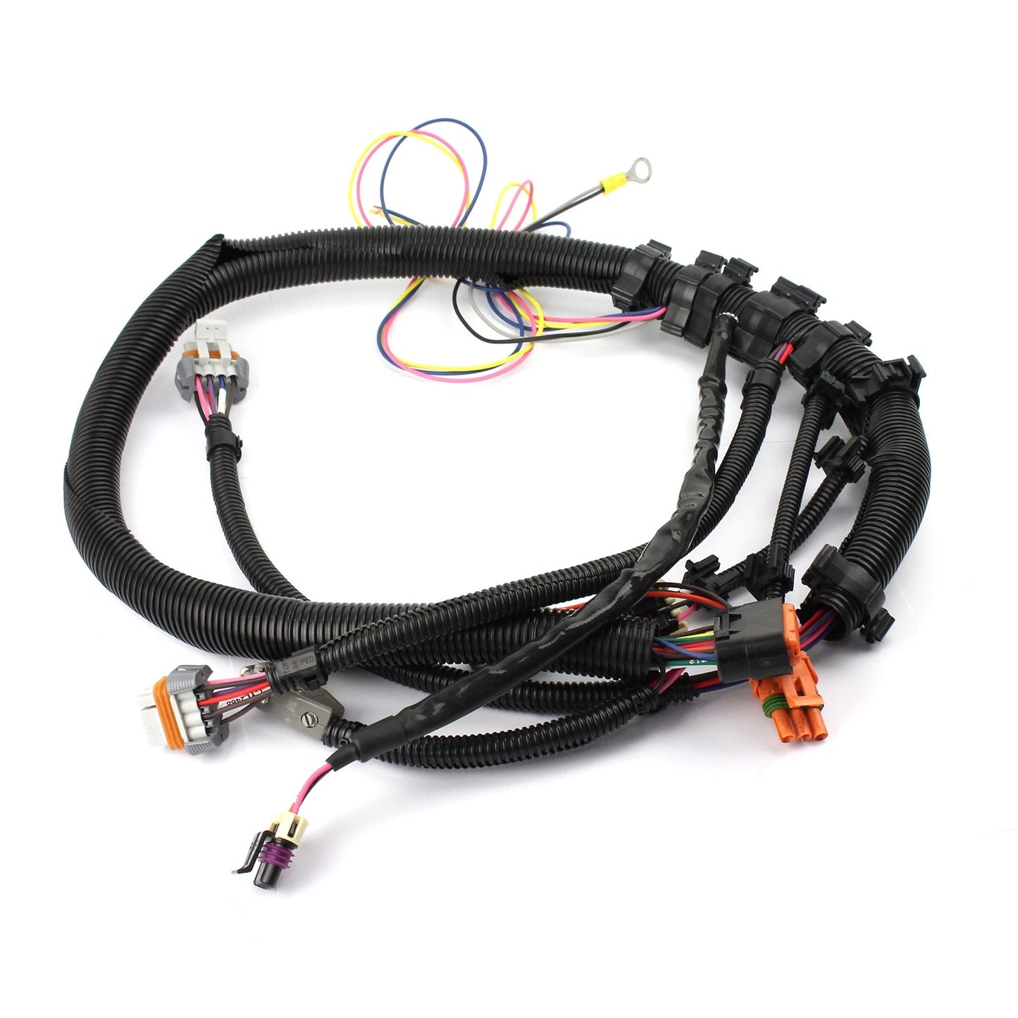 24-Tooth Black Crank Sensor Wiring Harness for GM LS1 LS6 (2001-2006)