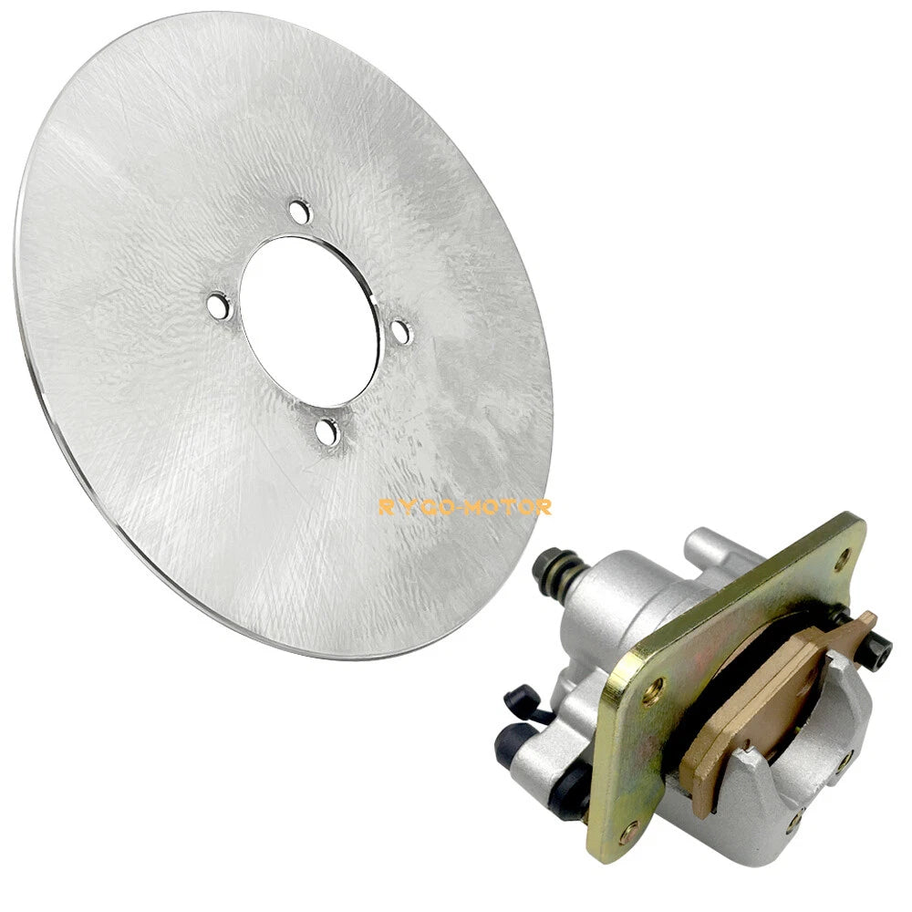 Rear Brake Caliper & Disc Rotor for Yamaha Wolverine 450 YFM450 (2006–2010)