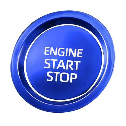 Blue Start/Stop Engine Button Cover Sticker for Toyota Camry (2019-2023)