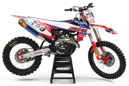 KTM 50 Custom Graphics Full Kit Active Style Stickers Decals (2016-2023)
