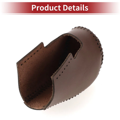 Car Gear Shift Knob Cover for Honda HR-V (2023-2024) Brown Faux Leather