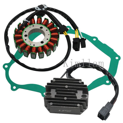 Stator Coil, Regulator, Gasket for Suzuki