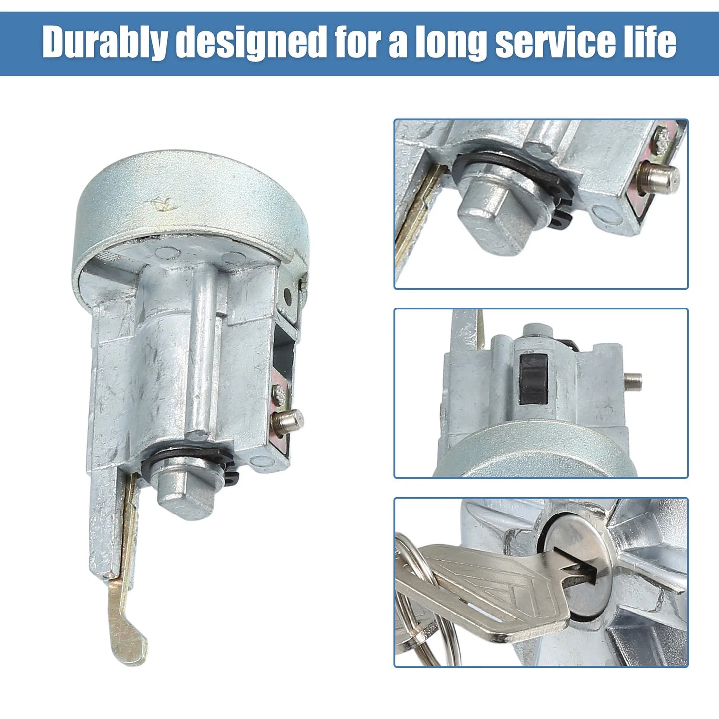 Ignition Switch Cylinder Set with Keys for Toyota Pickup (1989-1995)