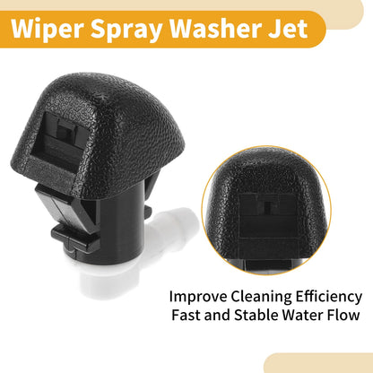 Windshield Washer Nozzle Kit for RAM 1500 (2011-2017) with Gaskets