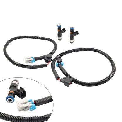Fuel Injectors Set w/ Harness for Polaris Ranger XP 800 (2011-2014)