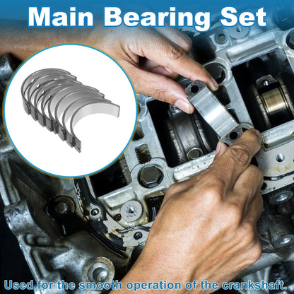 Main Bearing Set for Toyota Avalon 1993-2004 - Silver Tone Metal