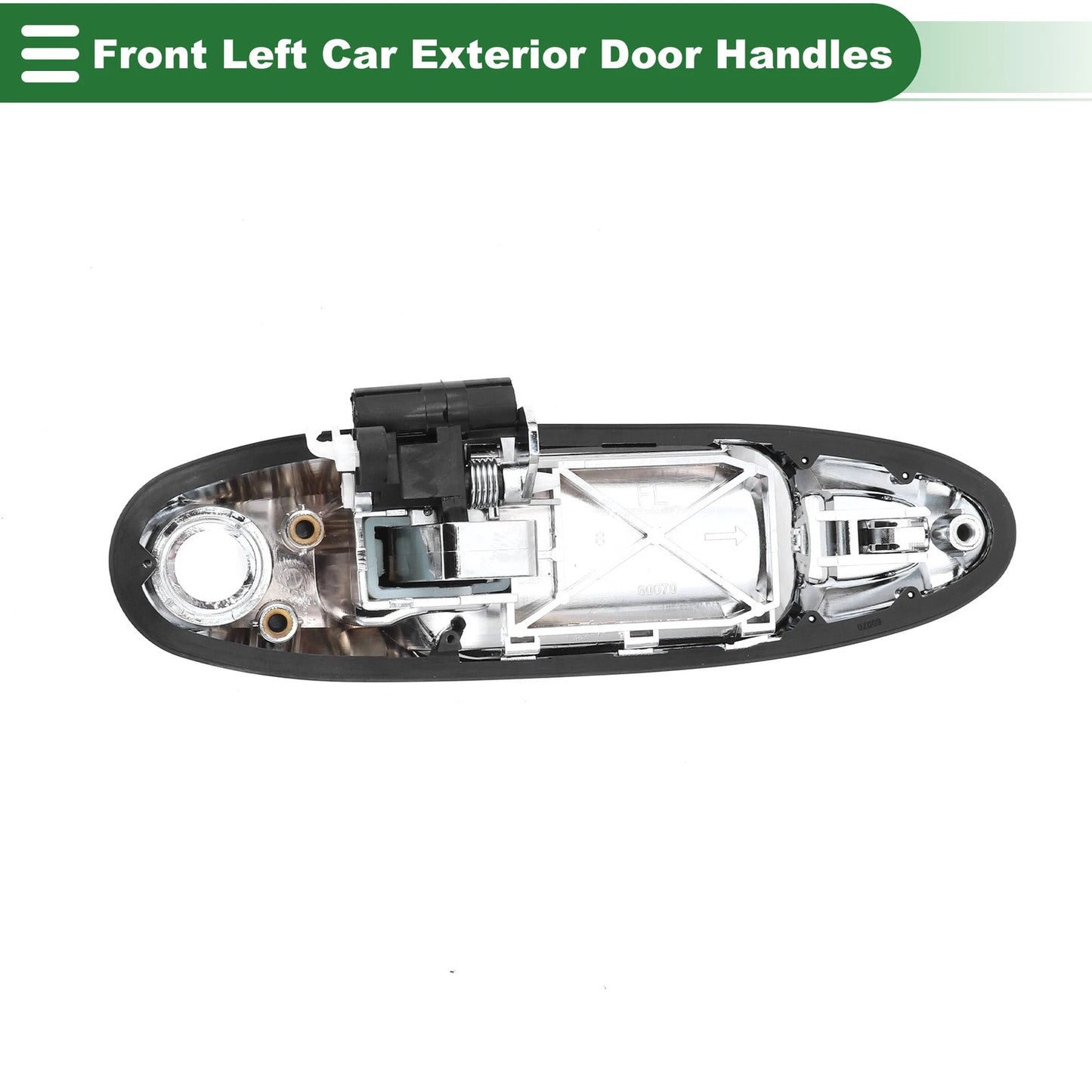 Front Left Exterior Door Handle for Toyota Land Cruiser (2008-2021)