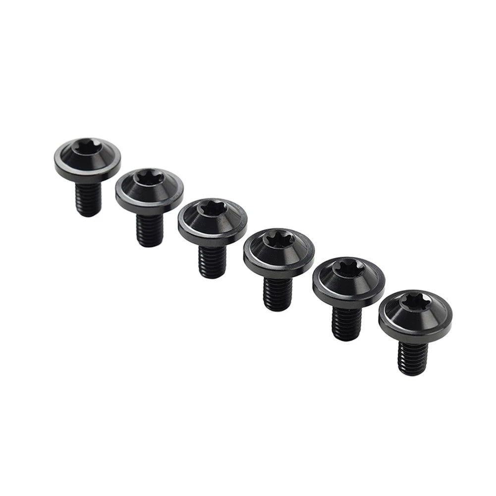 6 x Titanium Alloy M5x30mm Torx Head Bolts for Bike Motorcycle