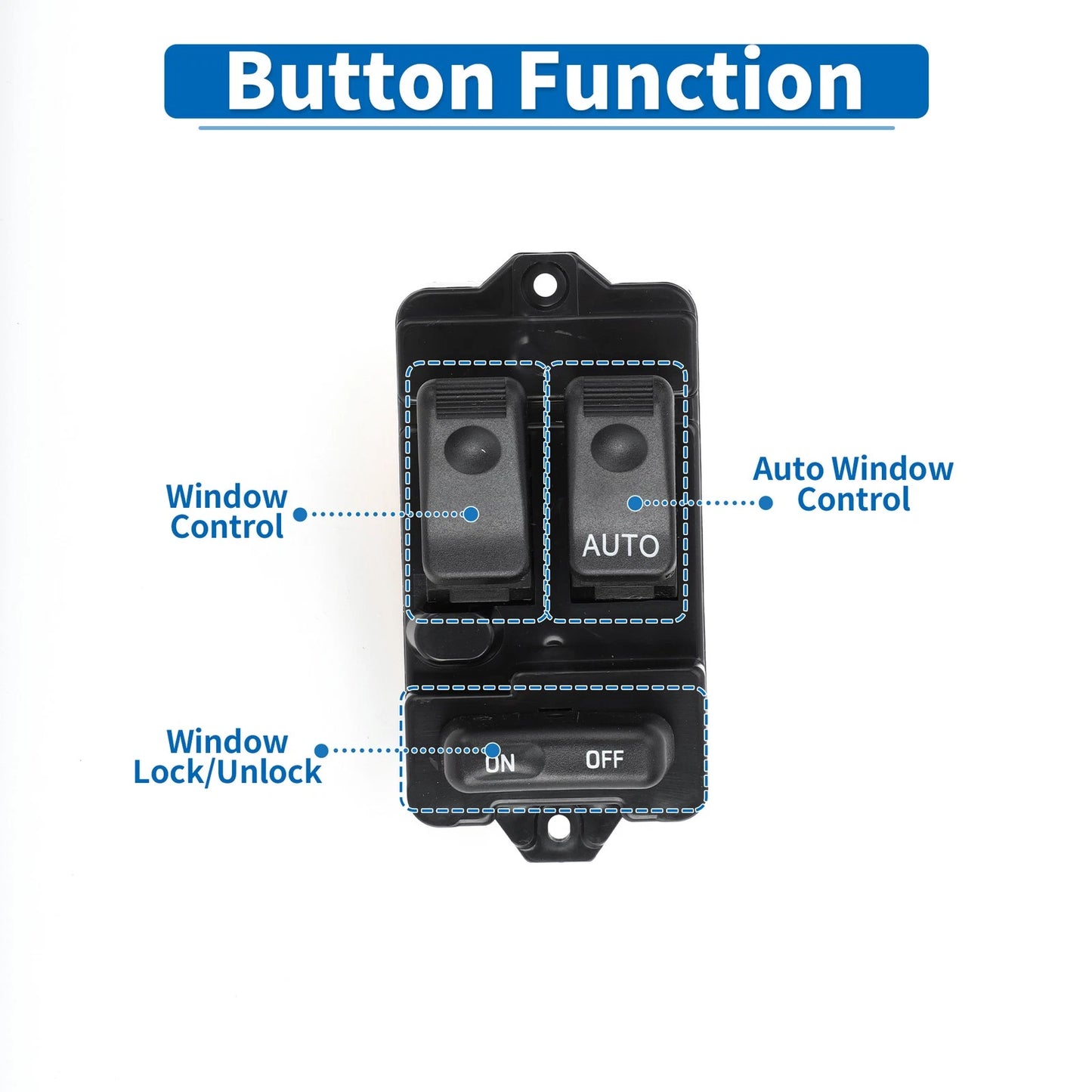 Power Window Switch for Mazda 323 F (1994-1998)