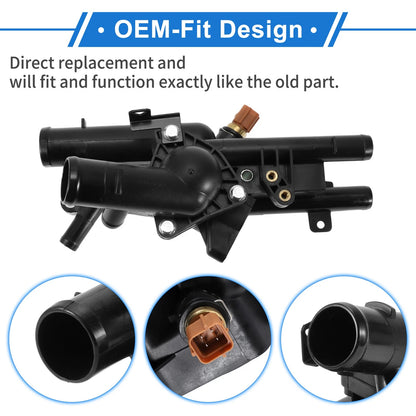 Engine Coolant Thermostat Housing for Kia Optima Sportage (2011-2020)