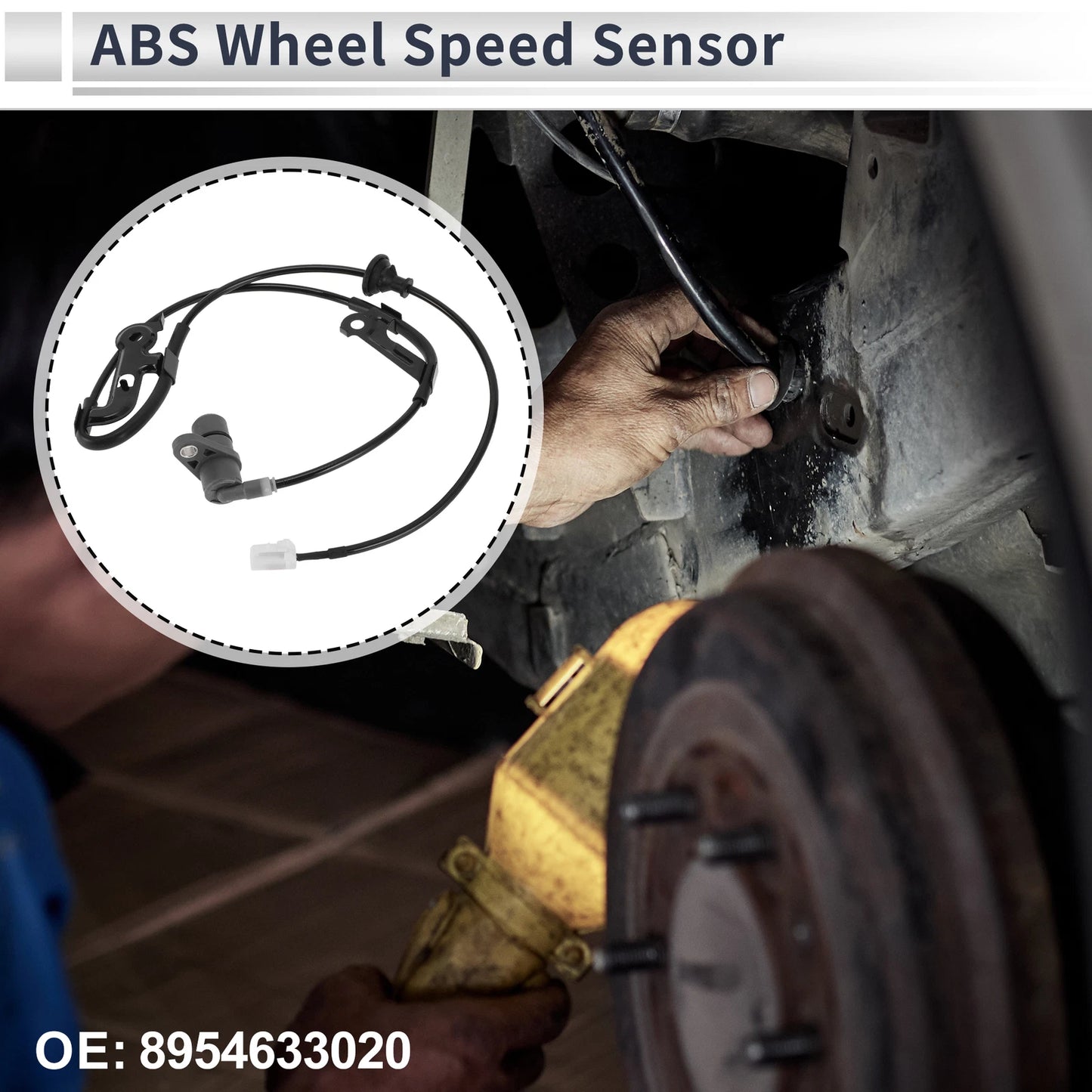 ABS Wheel Speed Sensor for Toyota Camry (1992-2003) - 1 x Rear Left Sensor