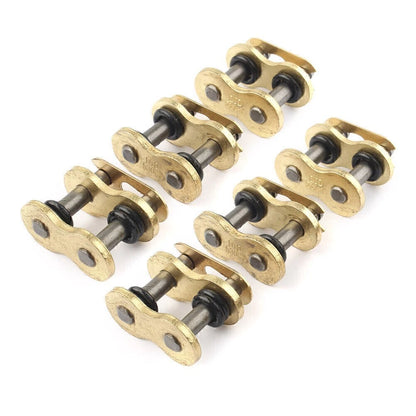 6PCS Master Chain Connector Link with O-rings for Motorcycle Dirt Pit Bike